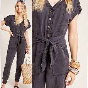 Anthropologie Huxley Utility Jogger Jumpsuit, Size 4